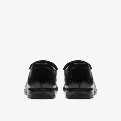 Howard Edge Loafer Black Leather | Clarks for sale