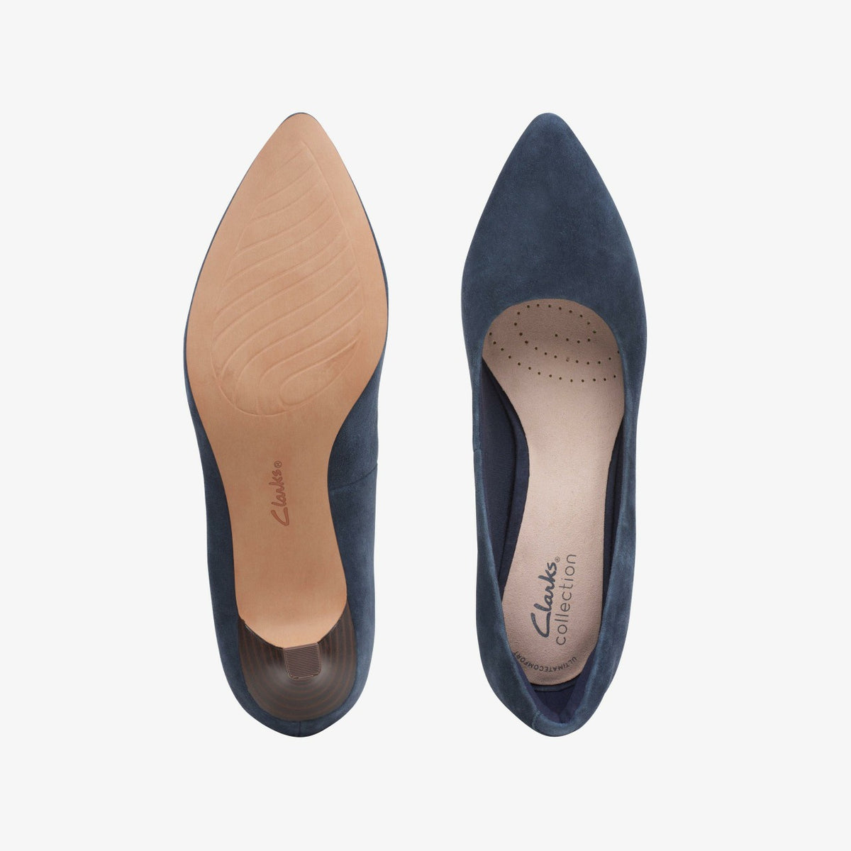 Shondrah Jade Navy Suede | Clarks online