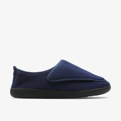 King Riptape Slipper Navy | Clarks on Sale