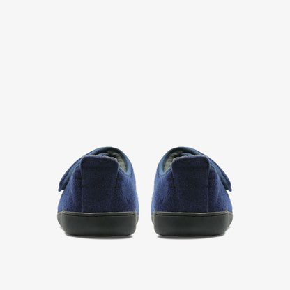 King Riptape Slipper Navy | Clarks on Sale