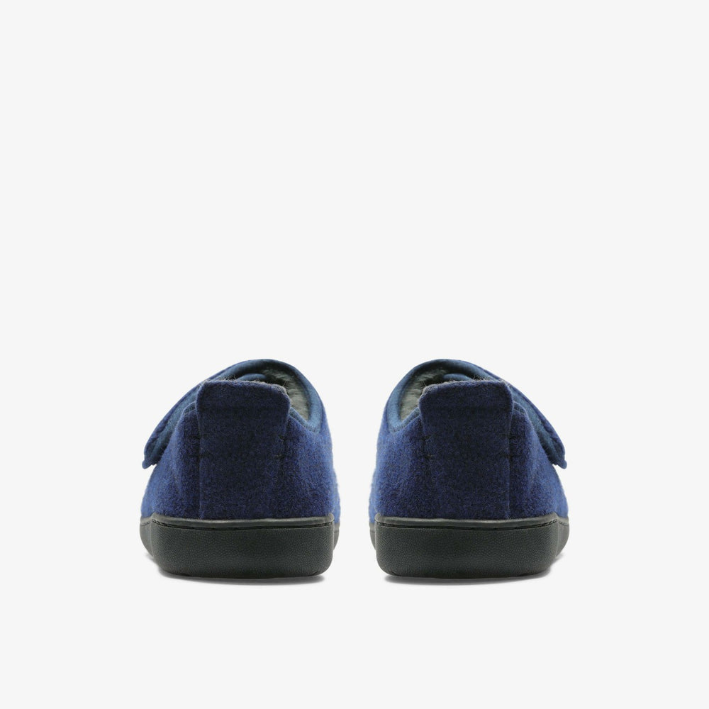 King Riptape Slipper Navy | Clarks on Sale
