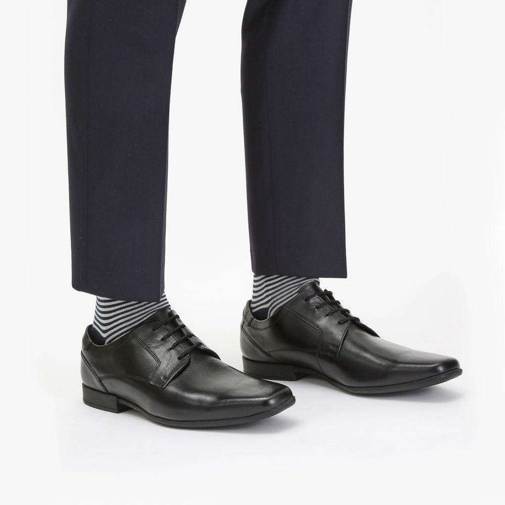 Sidton Lace Black Leather | Clarks discount