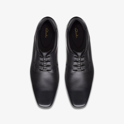 Sidton Lace Black Leather | Clarks discount