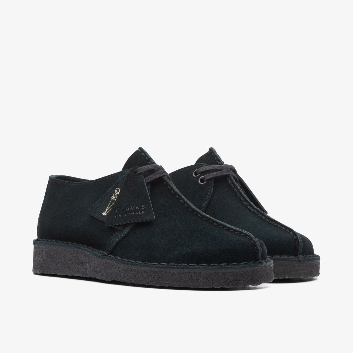 Desert Trek Black Suede | Clarks for sale