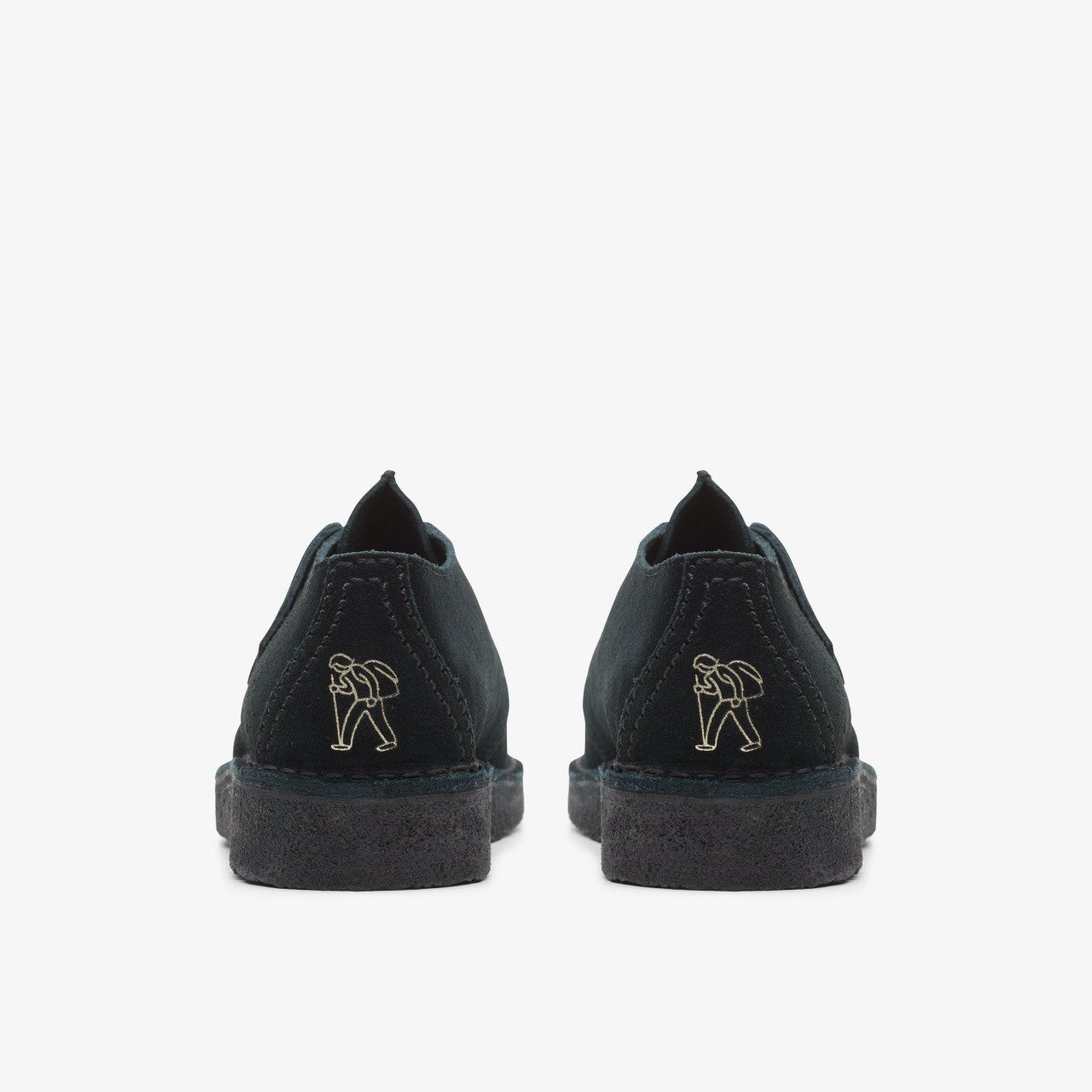 Desert Trek Black Suede | Clarks for sale