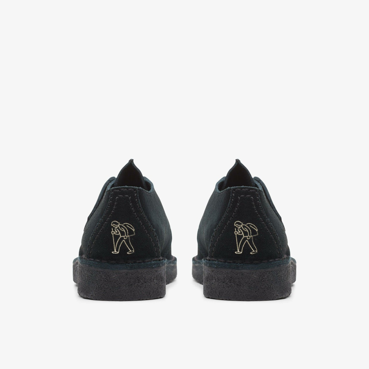 Desert Trek Black Suede | Clarks for sale
