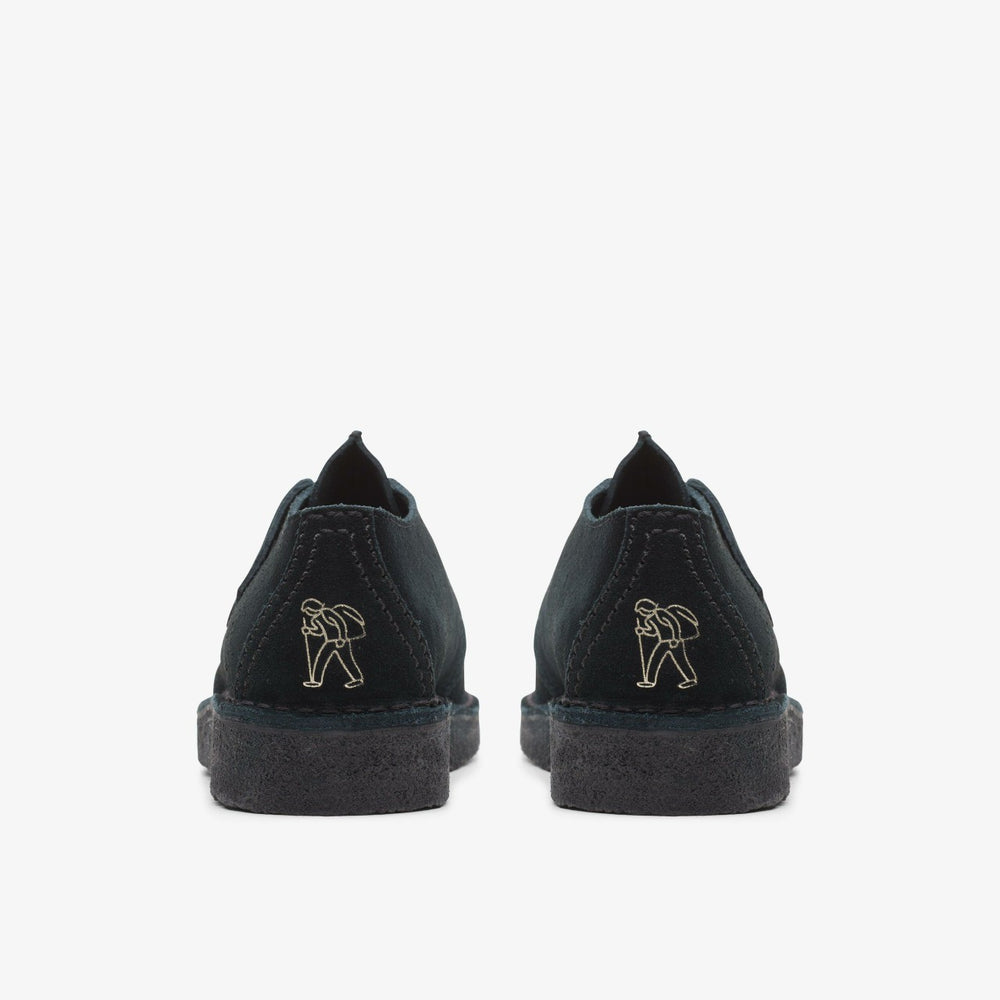 Desert Trek Black Suede | Clarks for sale