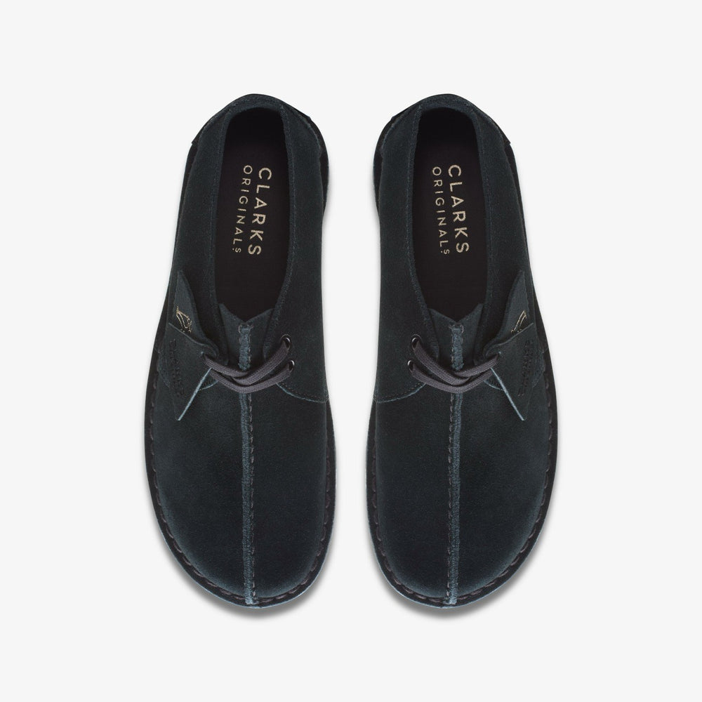 Desert Trek Black Suede | Clarks for sale