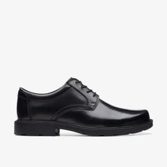 Kerton Lace Black Leather | Clarks for sale