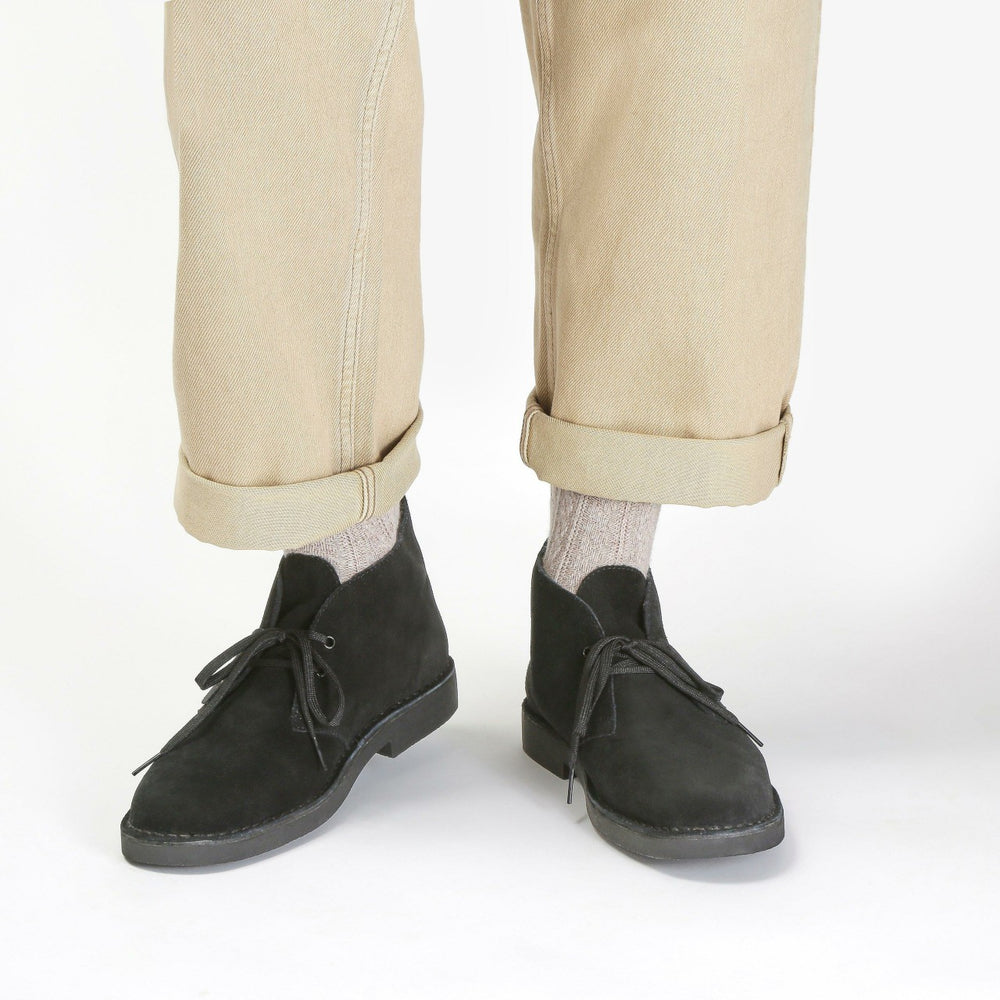 Desert Boot Evo Black Suede | Clarks on Sale