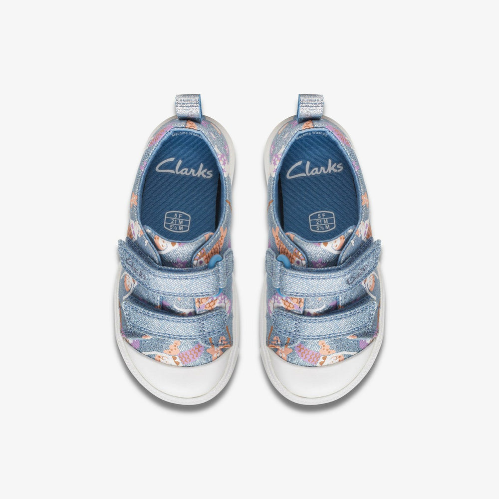 City Bright Toddler Denim | Clarks outlet