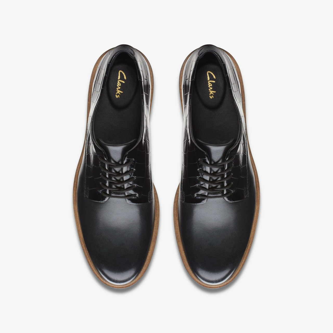 Glickly Derby Black Combination | Clarks for sale