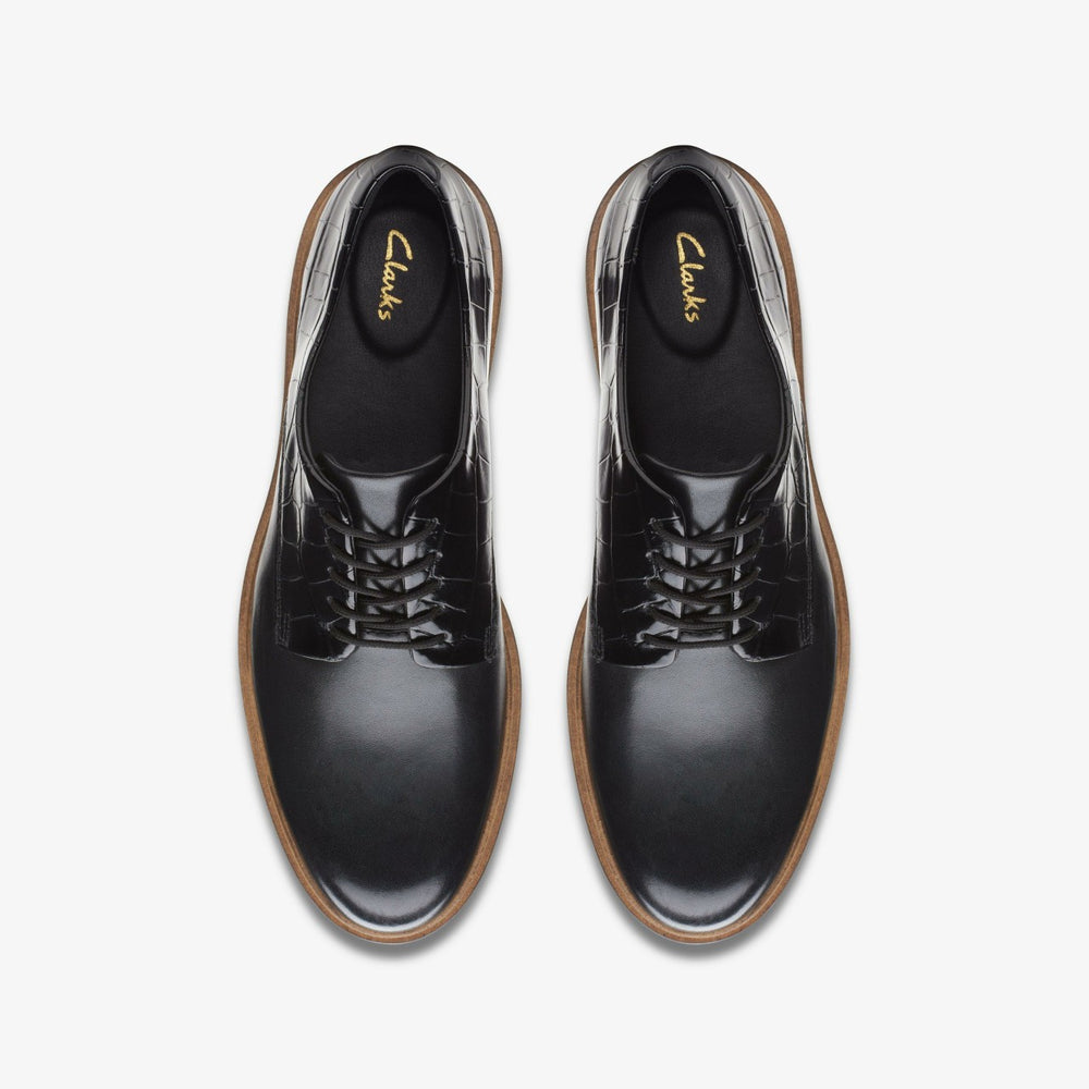 Glickly Derby Black Combination | Clarks for sale