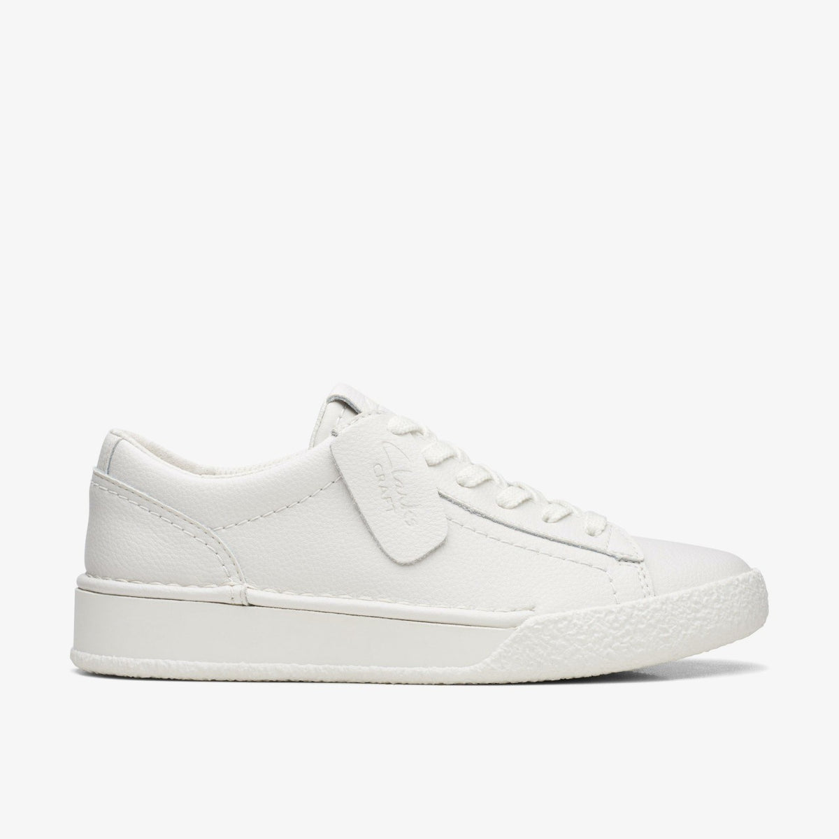 Craft Cup Walk White Leather | Clarks discount