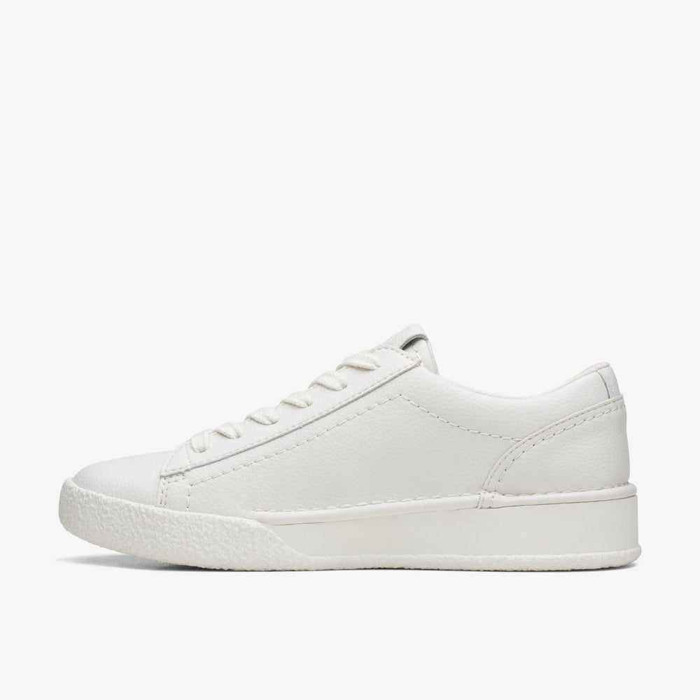 Craft Cup Walk White Leather | Clarks discount