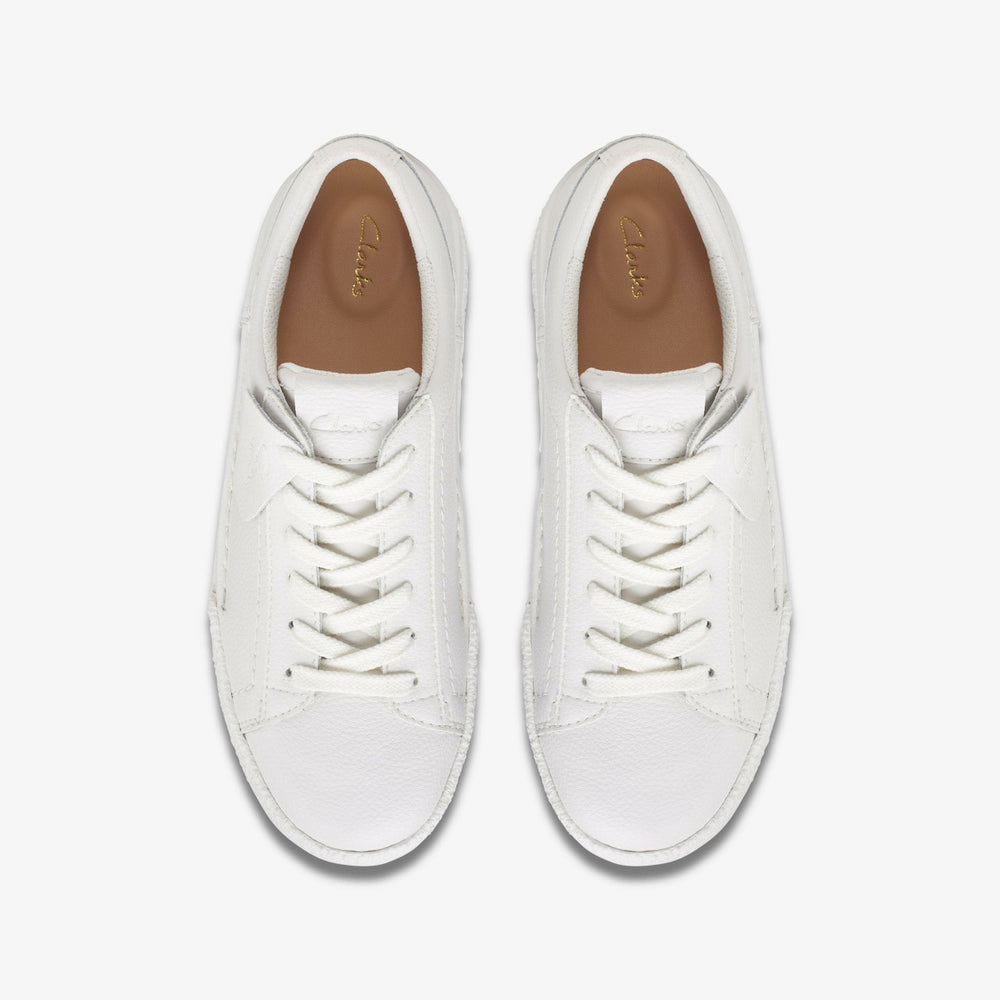Craft Cup Walk White Leather | Clarks discount