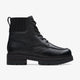 Black Warmlined Leather