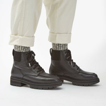 Orianna Mid Black Warmlined Leather | Clarks for sale