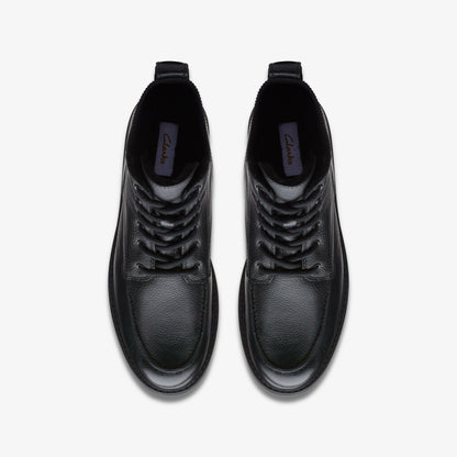 Orianna Mid Black Warmlined Leather | Clarks for sale