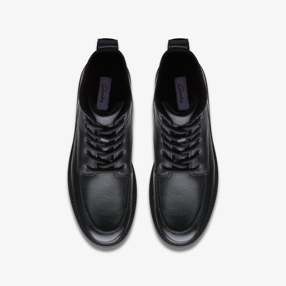 Orianna Mid Black Warmlined Leather | Clarks for sale