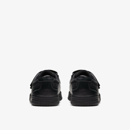 Fawn Strap Kid Black Leather | Clarks for sale