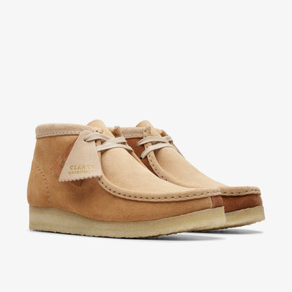 Wallabee Boot Tan Combination | Clarks discount