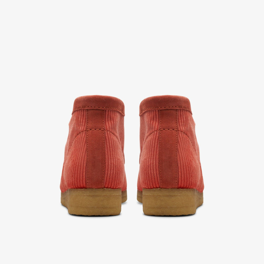 Wallabee Boot Coral Cord | Clarks for sale