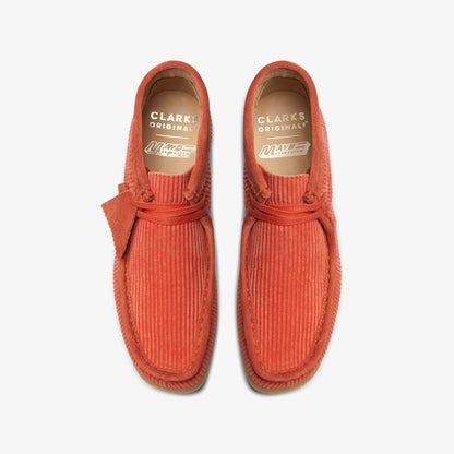 Wallabee Boot Coral Cord | Clarks for sale