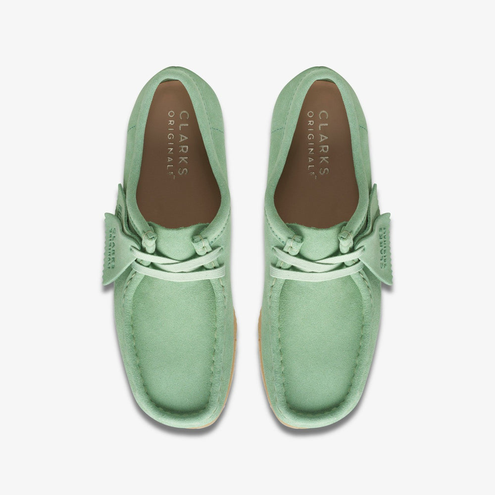 Wallabee Pine Green | Clarks discount