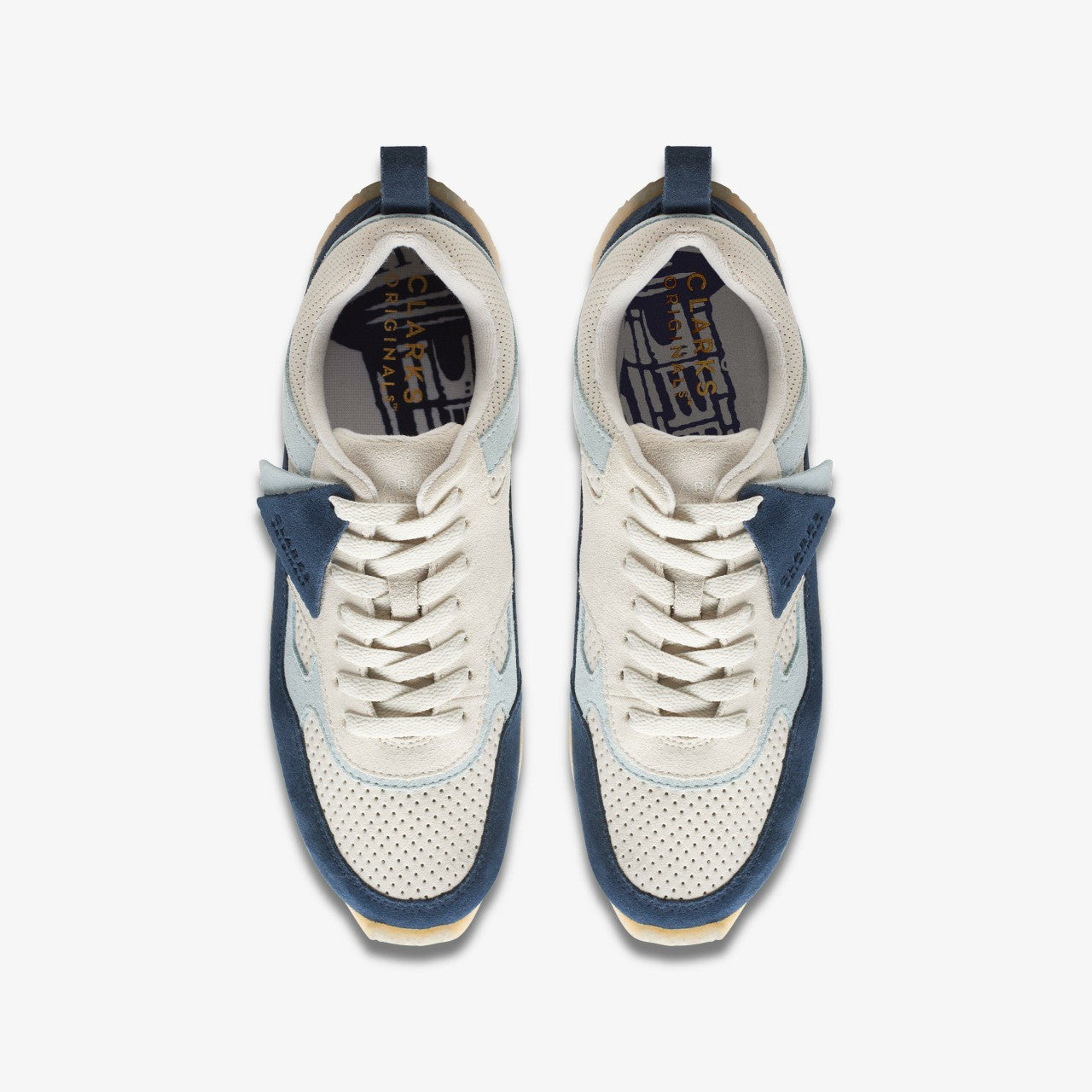 Lockhill Dark Blue Combination | Clarks on Sale
