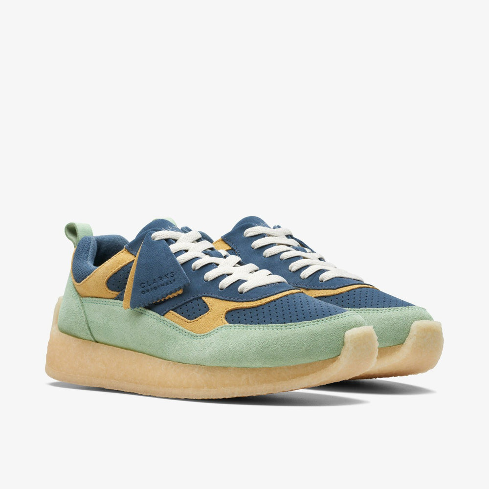Lockhill Blue/Green | Clarks discount