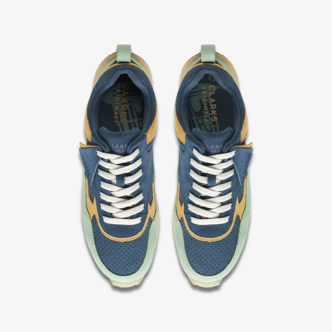 Lockhill Blue/Green | Clarks discount