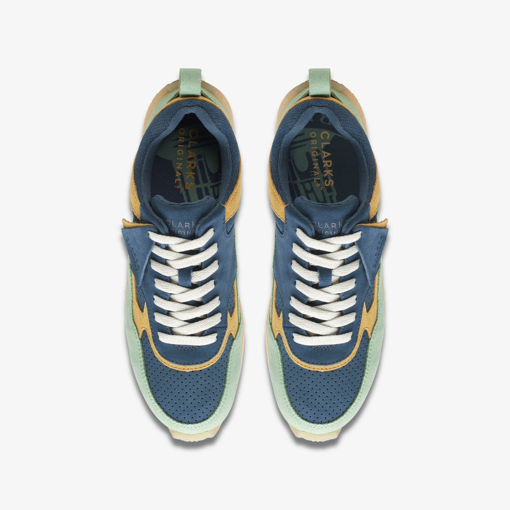 Lockhill Blue/Green | Clarks discount