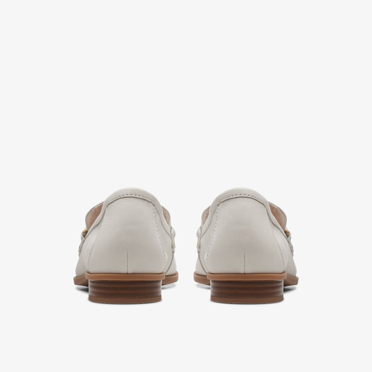 Sarafyna Iris Loafer White Leather | Clarks discount