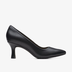 Kataleyna Gem Black Leather | Clarks outlet