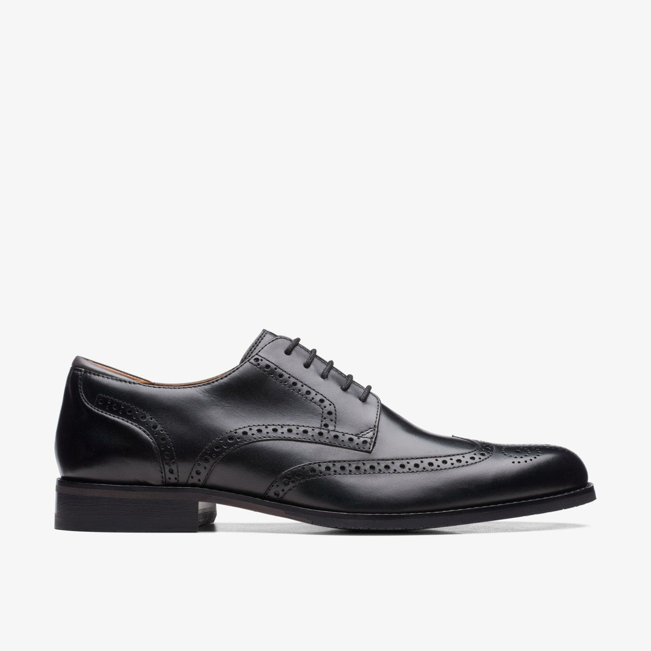 Craft Arlo Limit Brogue Black Leather | Clarks for sale