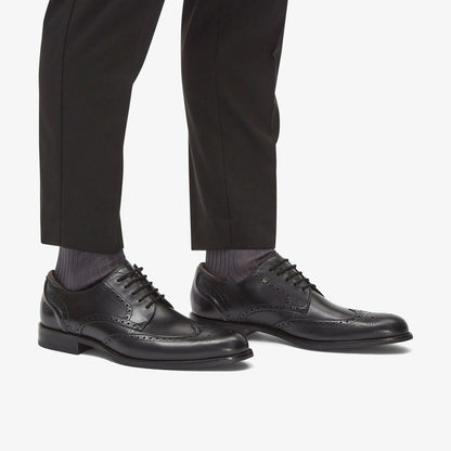 Craft Arlo Limit Brogue Black Leather | Clarks for sale