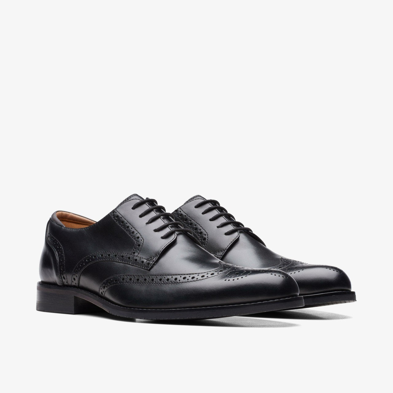 Craft Arlo Limit Brogue Black Leather | Clarks for sale