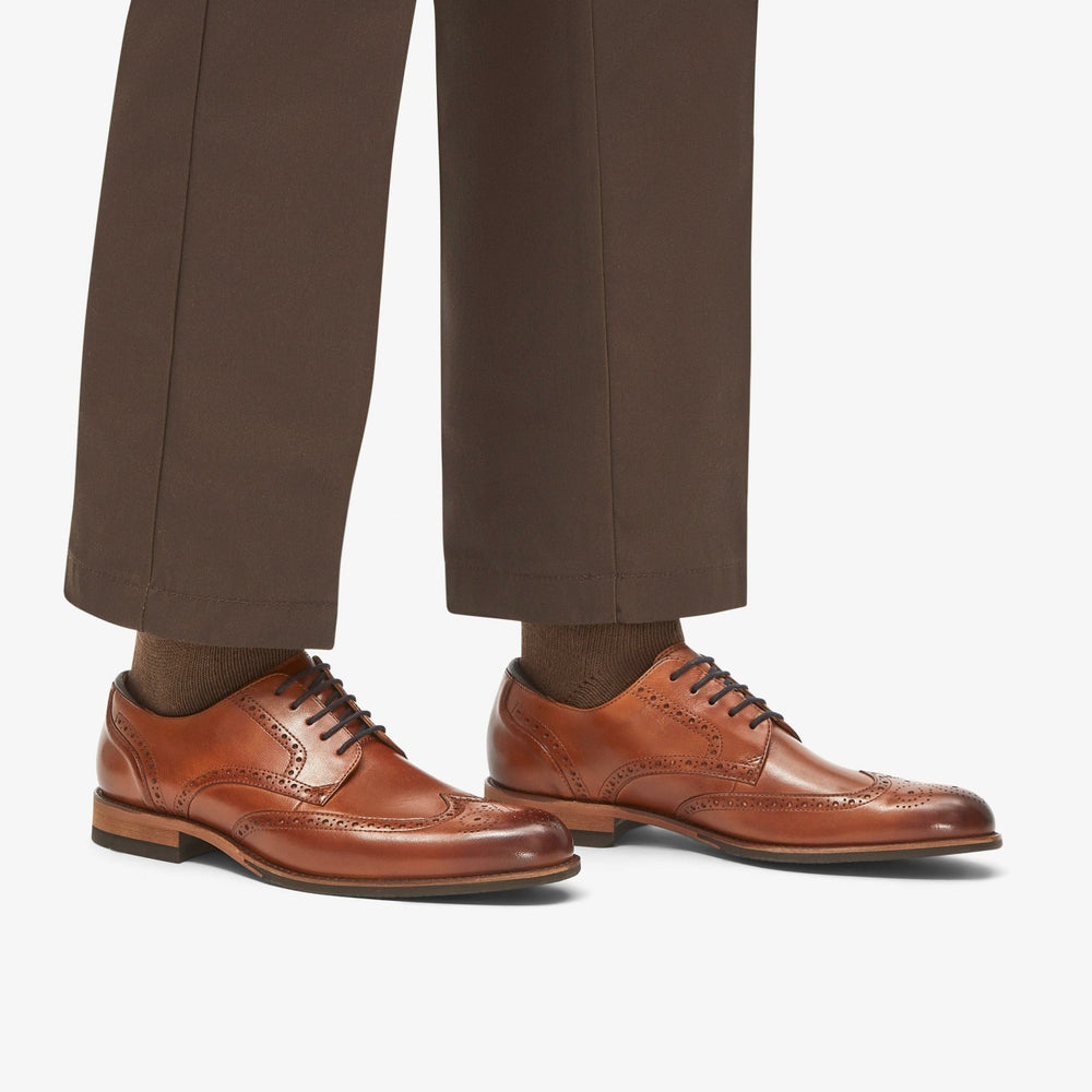 Craft Arlo Limit Brogue Tan Leather | Clarks outlet