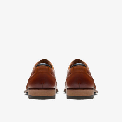 Craft Arlo Limit Brogue Tan Leather | Clarks outlet