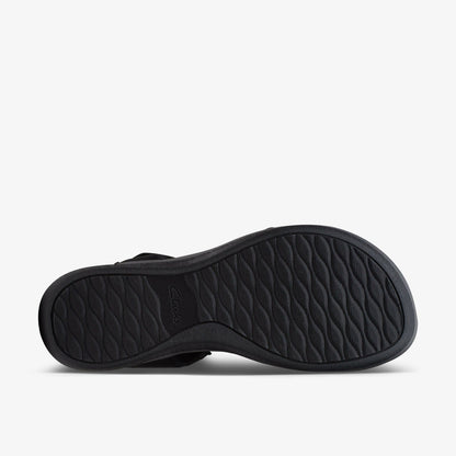 Arla Shore Black Textile | Clarks on Sale