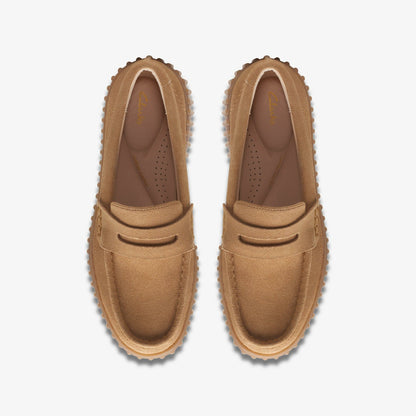 Torhill Penny Loafer Light Tan Suede | Clarks Sale
