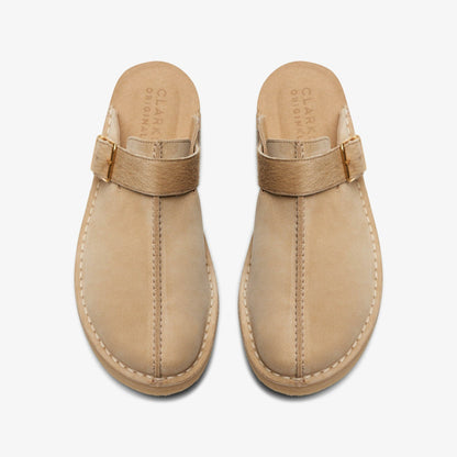 Trek Mule Taupe Interest | Clarks on Sale