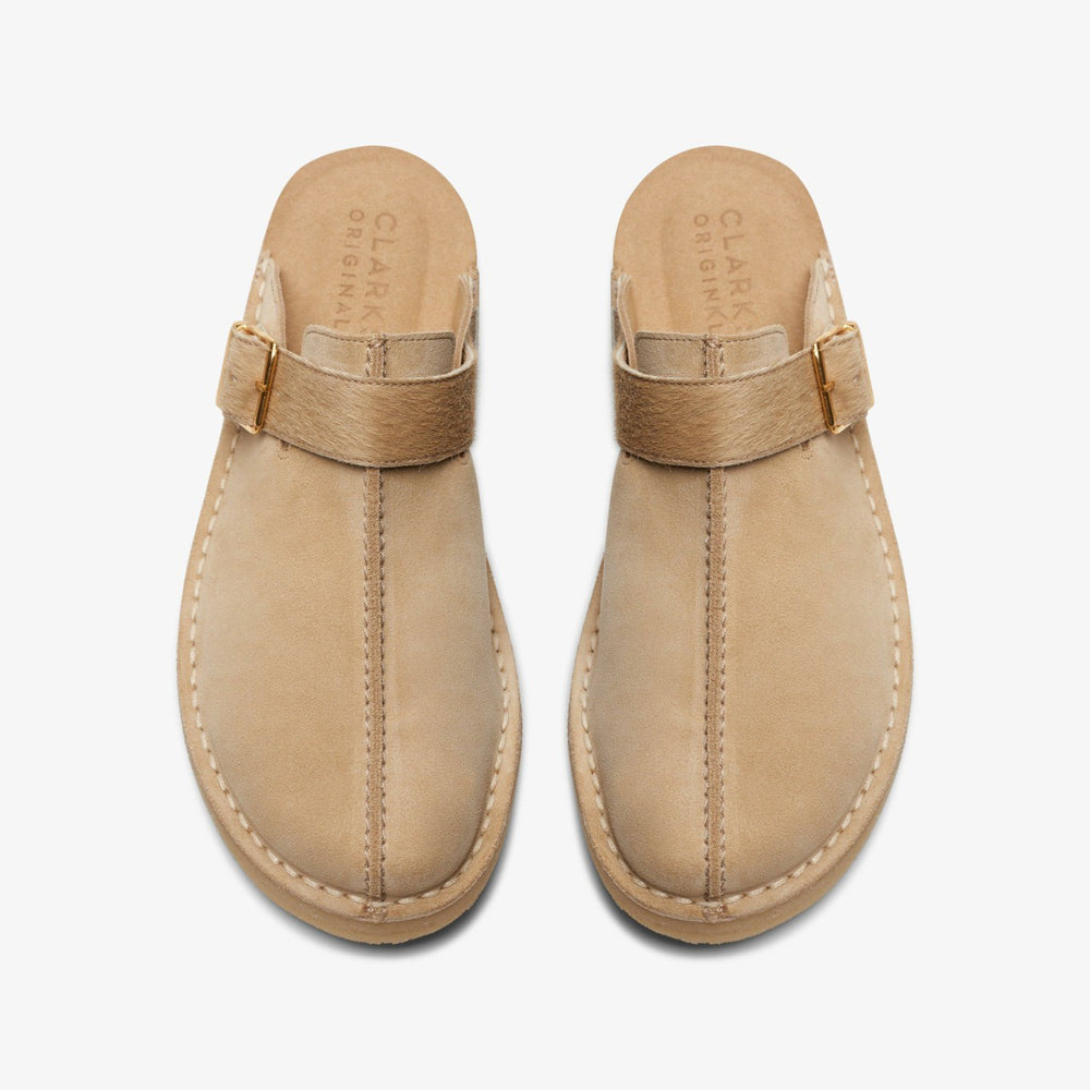 Trek Mule Taupe Interest | Clarks on Sale
