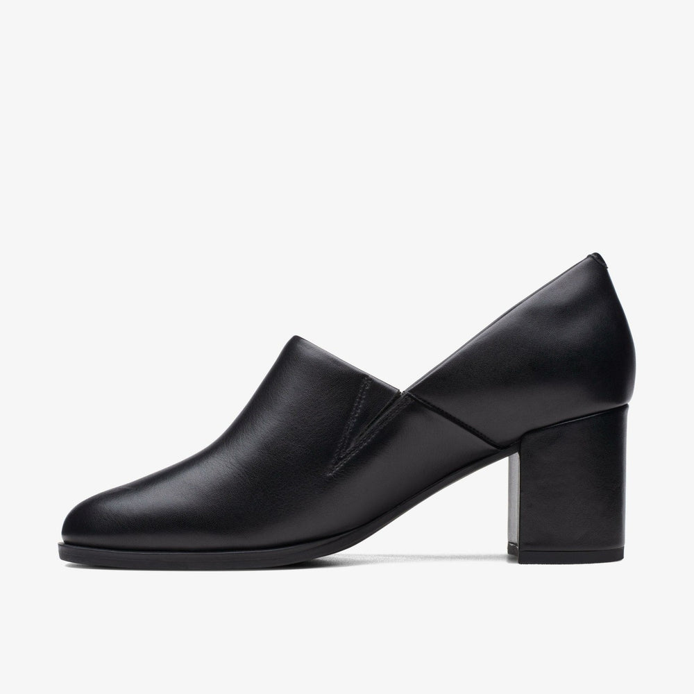 Freva 55 Lily Black Leather | Clarks online