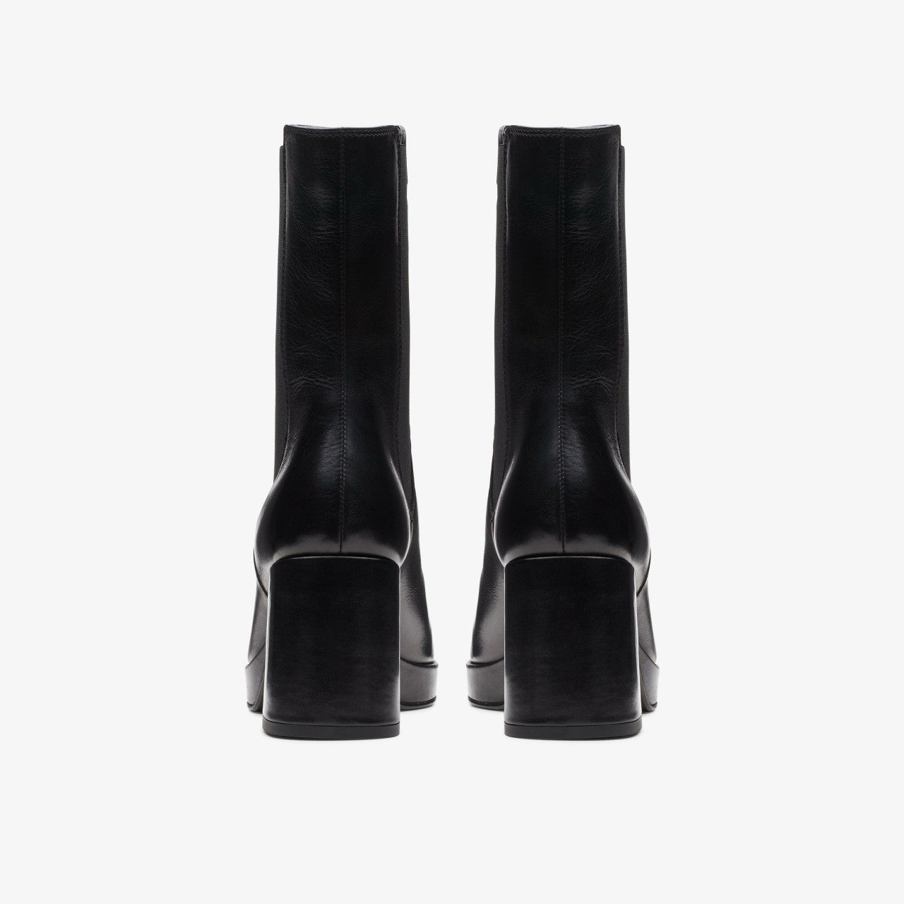 Pique Up Black Leather | Clarks outlet