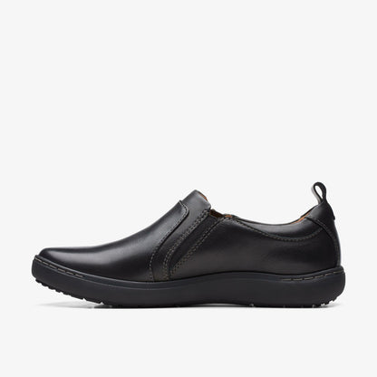 Nalle Lilac Black Leather | Clarks on Sale