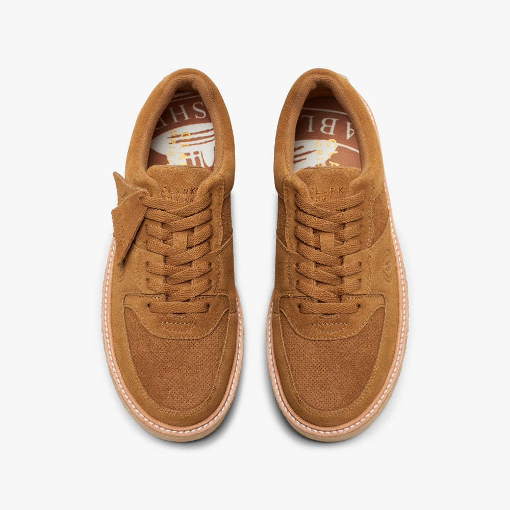 Sandford Golden Sand Suede | Clarks Sale