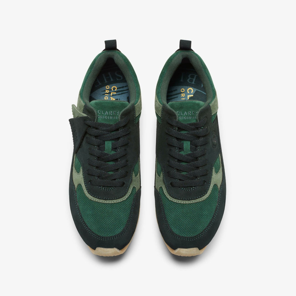 Lockhill Dark Green Combination | Clarks online
