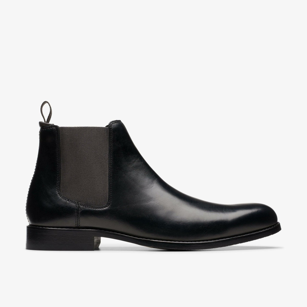 Craft Arlo Top Chelsea Boot Black Leather | Clarks outlet